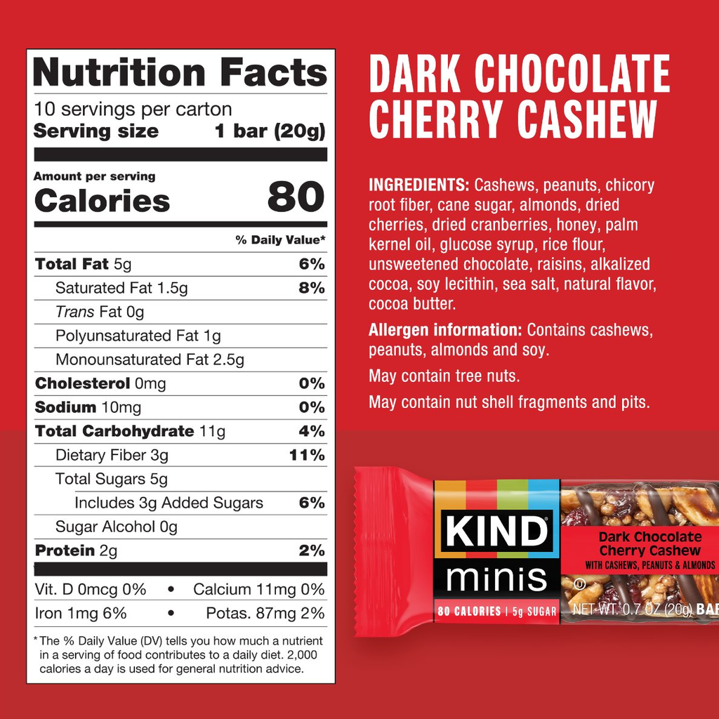 Dark Chocolate Cherry Cashew
